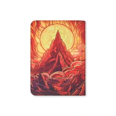 Arcane Fortress 9 Pocket Binder- Burning Mountain